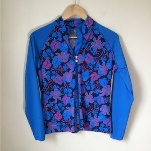 Coolibar Full Zip Long Sleeve Swim Sun protection‎ Shirt